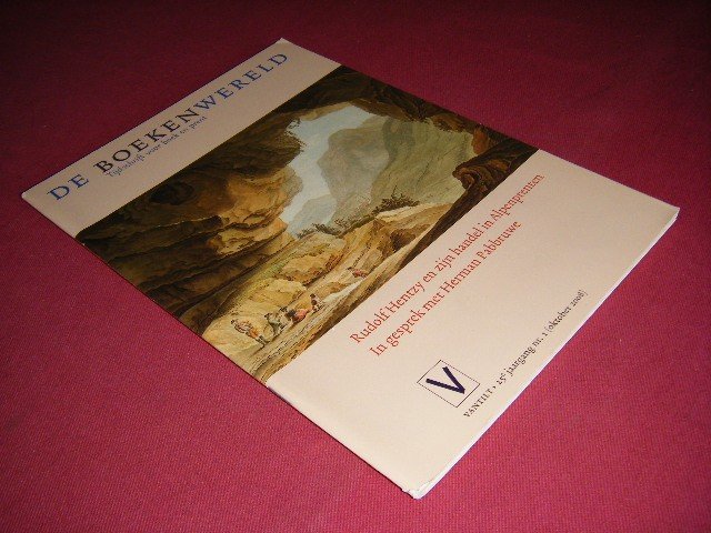 H. Hafkamp en anderen (red.) - De Boekenwereld, Tijdschrift voor Boek en Prent, 25e jaargang, nr. 1, oktober 2008