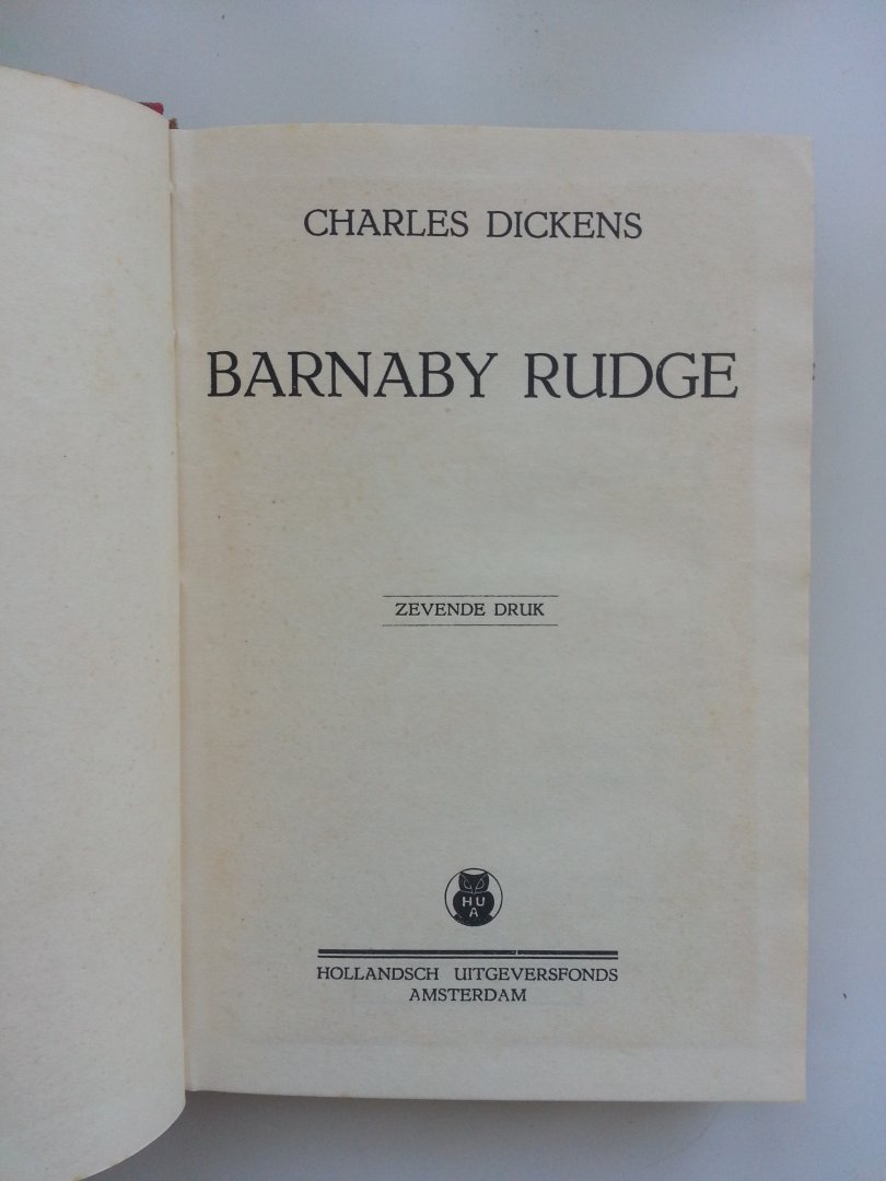 Dickens, Charles - Barnaby Rudge (Ex.3)
