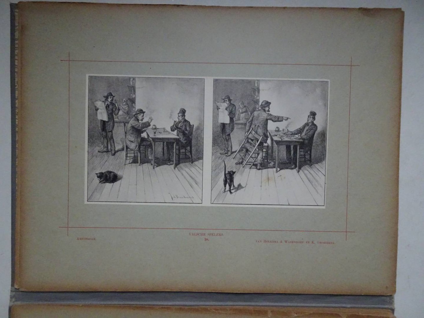 Braakensiek, Johan. - Van alles wat. Twintig teekeningen van Johan Braakensiek.