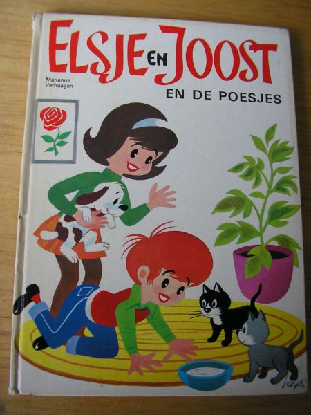 Verhaagen, Marianne  (tek: Carol Voges) - Elsje en Joost en de poesjes