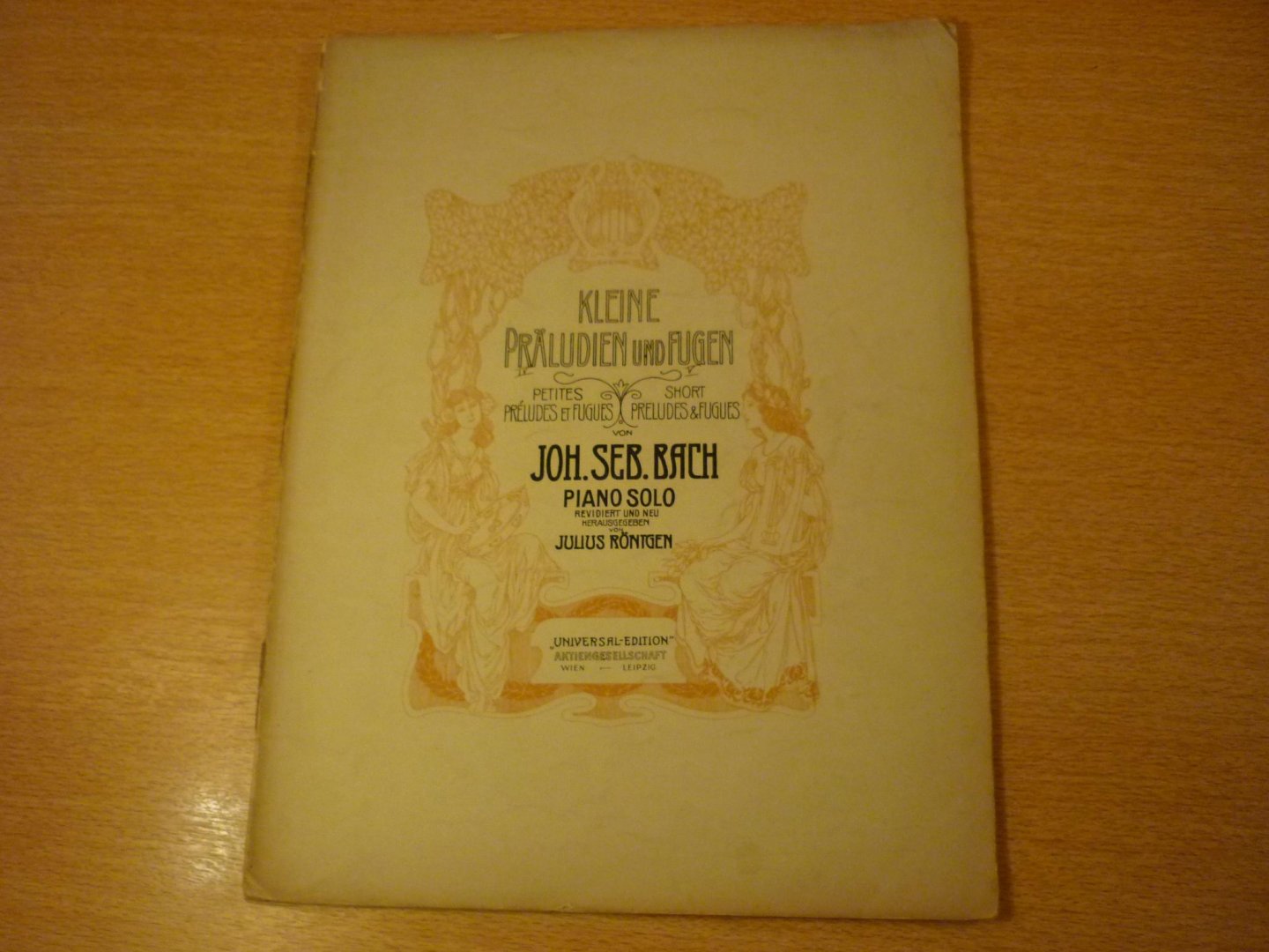Bach; J. S. - Kleine Praludien und Fughetten (rediviert und herausgegeben von Julius Rontgen)