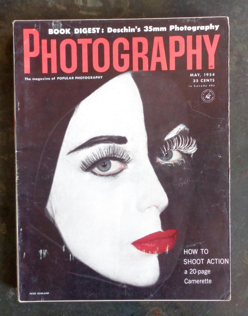  - 4 nummers: Photography. The Magazine of Popular Photography.July 1954, December 1953, December 1954, May 1954