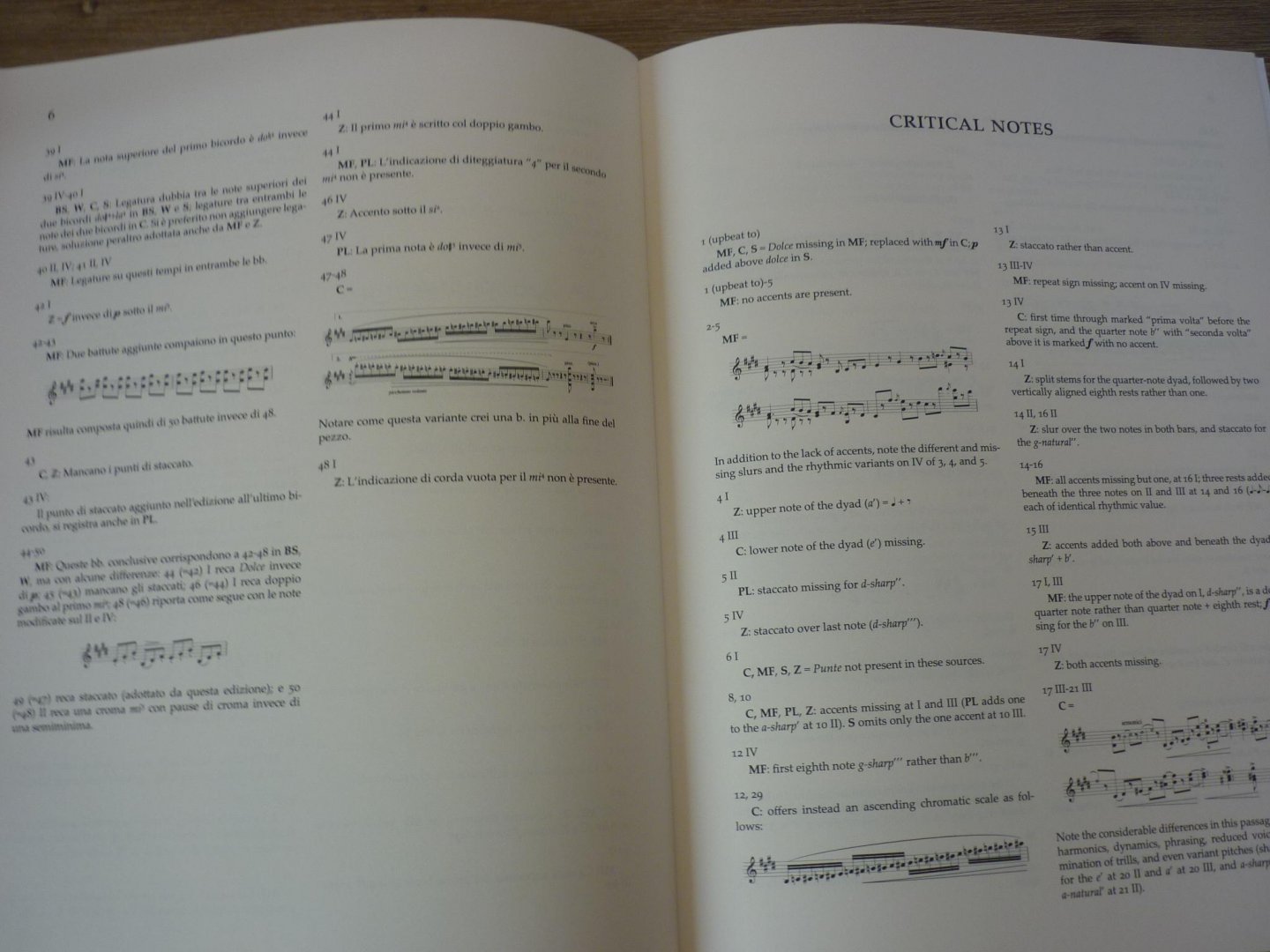 Paganini; Niccolò (1782–1840) - Caprice d'Adieu M.S. 68 for violin; Critical edition by Italo Vescovo; voor Viool - Muziekboek
