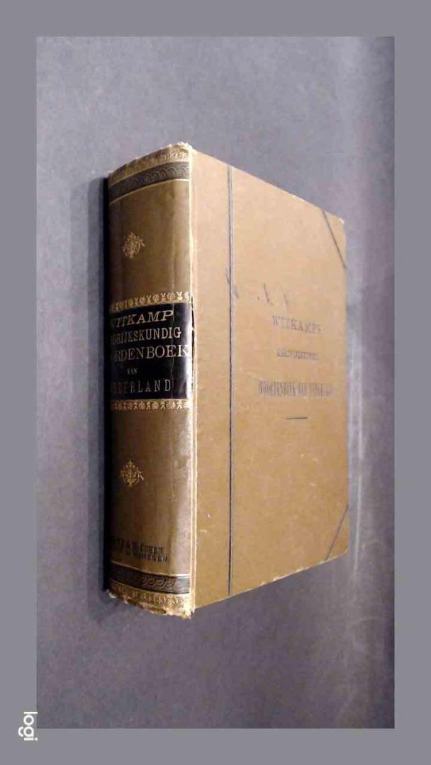 Witkamp, P. H. - Aardrijkskundig woordenboek van Nederland