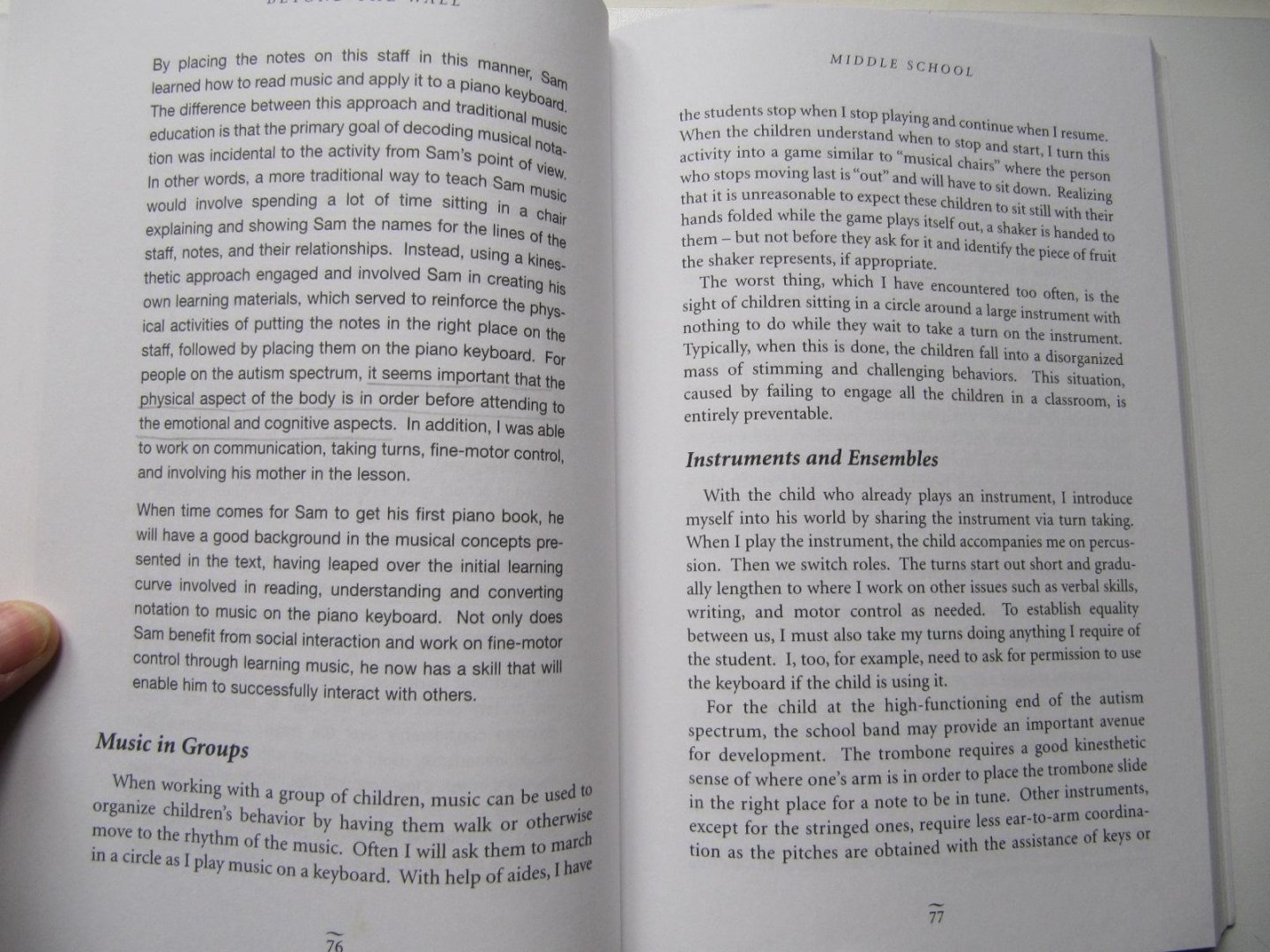 Shore, Stephen M. - Beyond the Wall / Personal Experiences with Autism and Asperger Syndrome