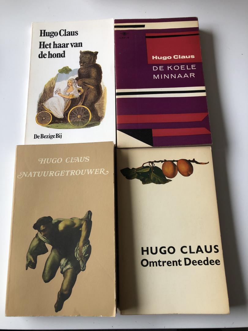 Hugo Claus - Vier boekjes; Haar van de hond, omtrent Deedee, De koele minnaar, natuurgetrouwer