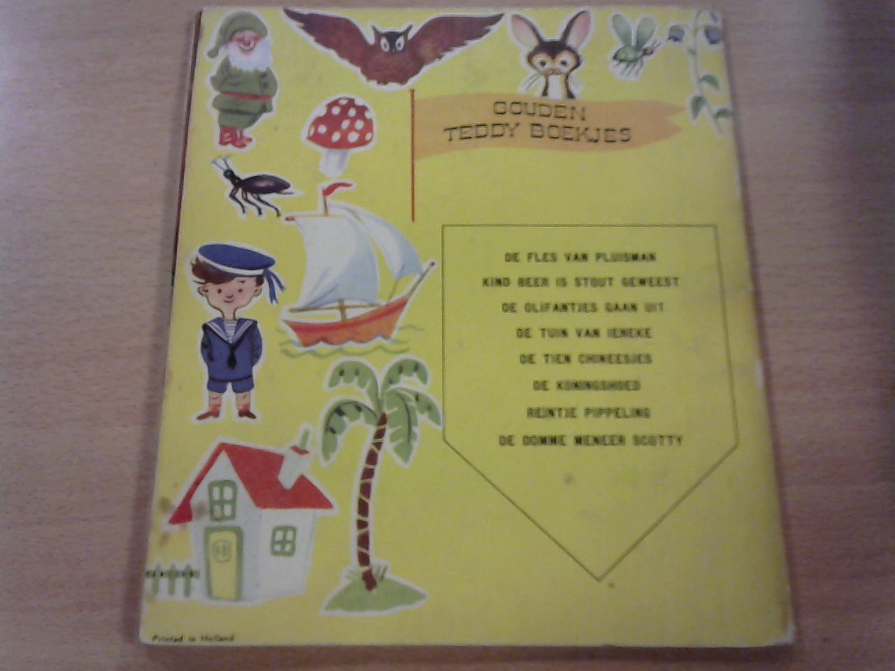 Duif A. - De Koningshoed - Gouden Teddy Boekje