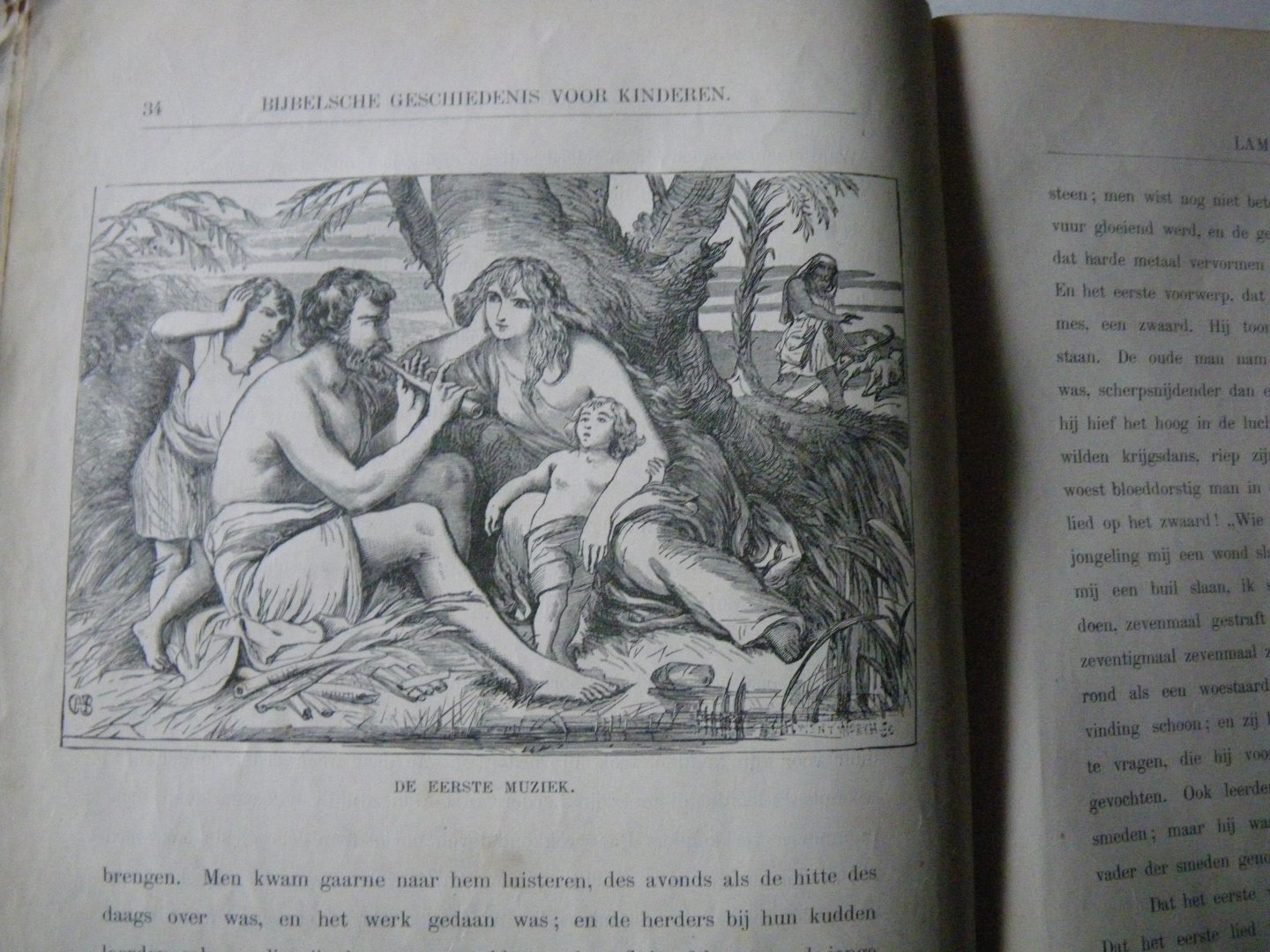 ULFERS, S. - De Bijbelsche Geschiedenis aan kinderen verhaald. Tweede herziene uitgave. Geïllustreerd met omstreeks 200 fraaie platen.