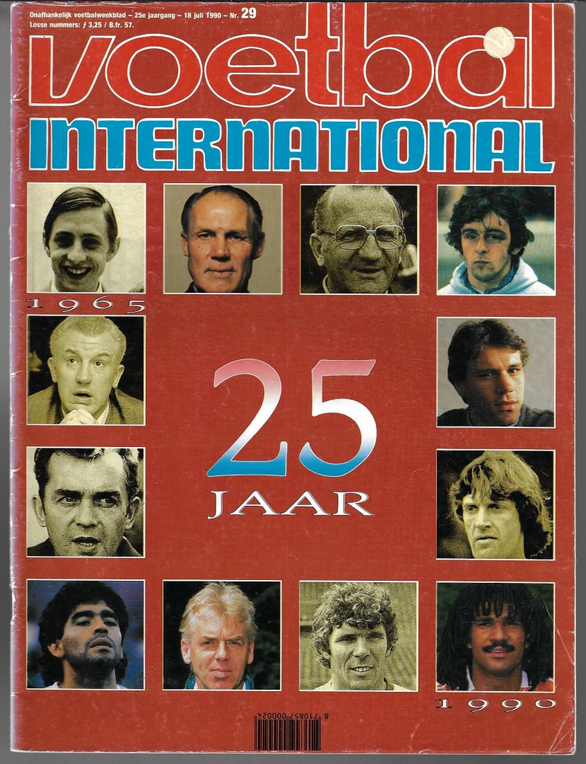 Diverse - Voetbal International 25 jaar 1965-1990