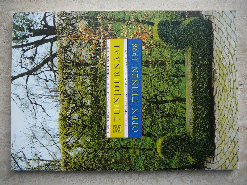 Tuinenstichting - Tuinjournaal. Open tuinen 1998.Vijftiende jaargang nummer 1 maart 1998.