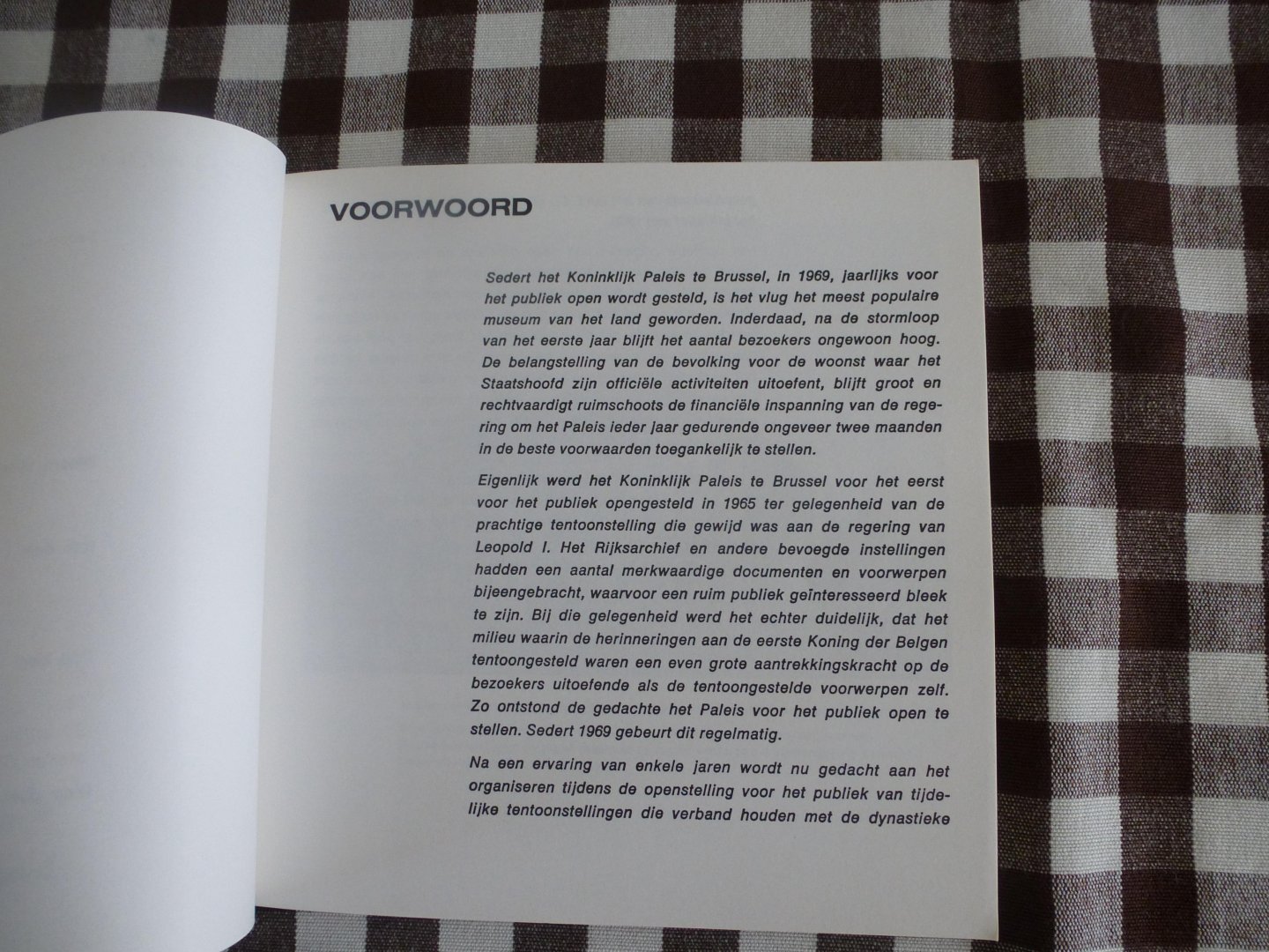 herman liebaers - het koninklijk paleis te brussel