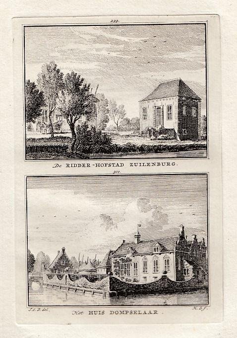 BEIJER, Jan de & Hendrik SPILMAN - [OVERLANGBROEK]. - Ridder-Hofstad Zuilenburg. - Het Huis Dompselaar.