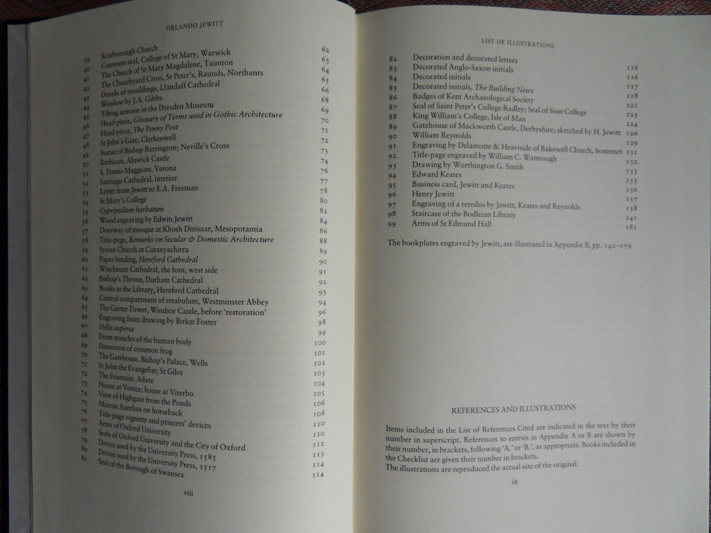 Broomhead, Frank. - The Book illustrations of Orlando Jewitt. [ Beperkte oplage van 1250 ex., waarvan slechts 250 voor de verkoop beschikbaar kwamen ].
