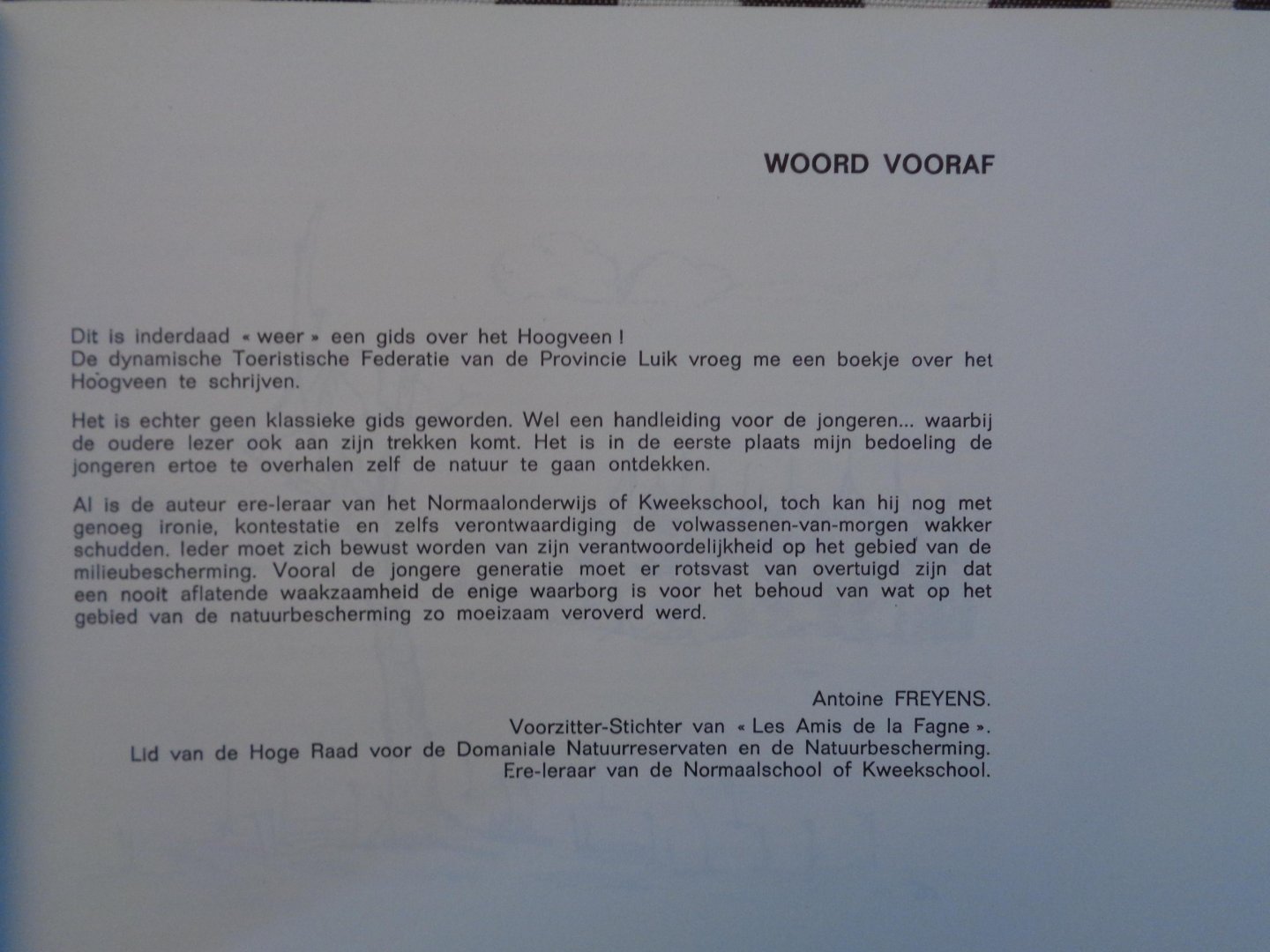 degotte jacqueline-antoine freyens - onze hoge venen