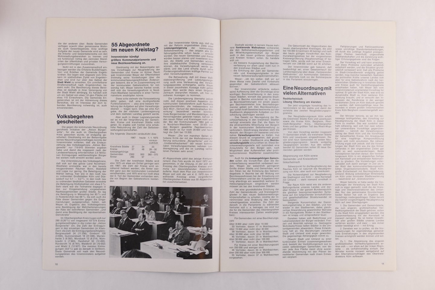 Diversen - 13 x Kreisblatt Obergischen (1972 - 1975)