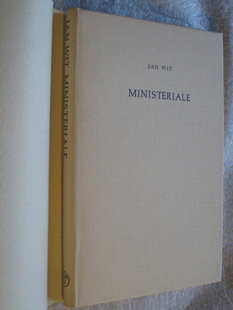 Wit, Jan - Ministeriale Geestelijke liederen Wit, Jan - Ministeriale Geestelijke liederen