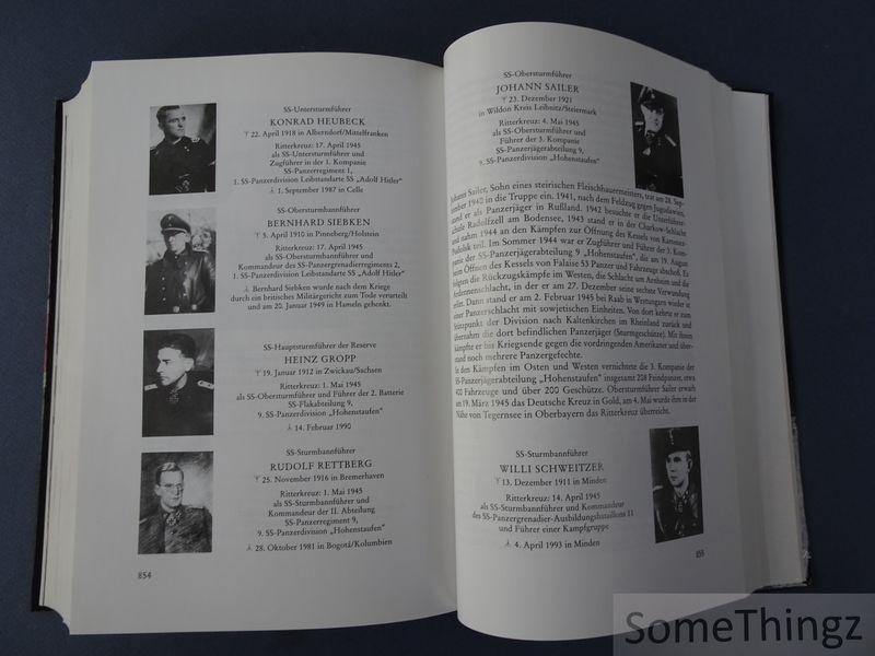 Krätschmer, Ernst-Günther. - Die Ritterkreuzträger der Waffen-SS.