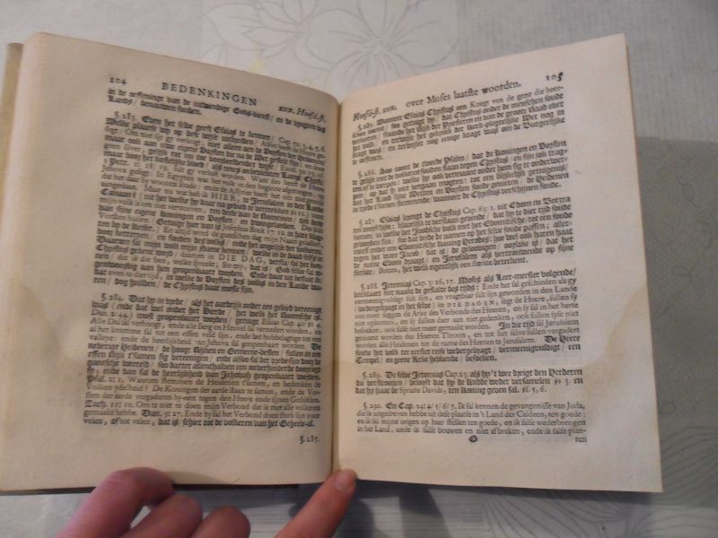 Coccejus Johan - Bedenkingen over Moses Laatste woorden