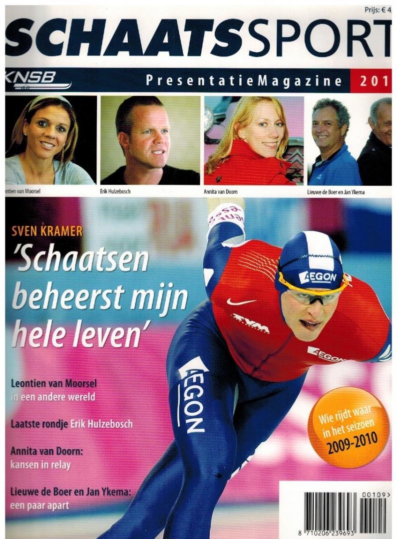 Diverse - Schaatssport Presentatie Magazine 2010