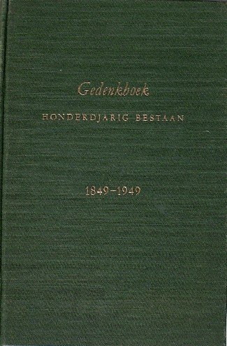 red. - Gedenkboek der Koninklijke Nederlandsche Maatschappij tot bevordering der geneeskunst ter gelegenheid van haar honderd-jarig bestaan.