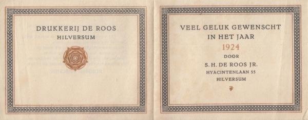 (ROOS, S.H. de). VISSCHER, Roemer - Soo den tijdt is, sy moet toch geleden zijn, (...).