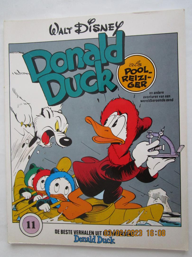 Disney, Walt - 011 DE BESTE VERHALEN VAN DONALD DUCK; Donald Duck als Poolreiziger en andere verhalen van een wereldberoemde eend