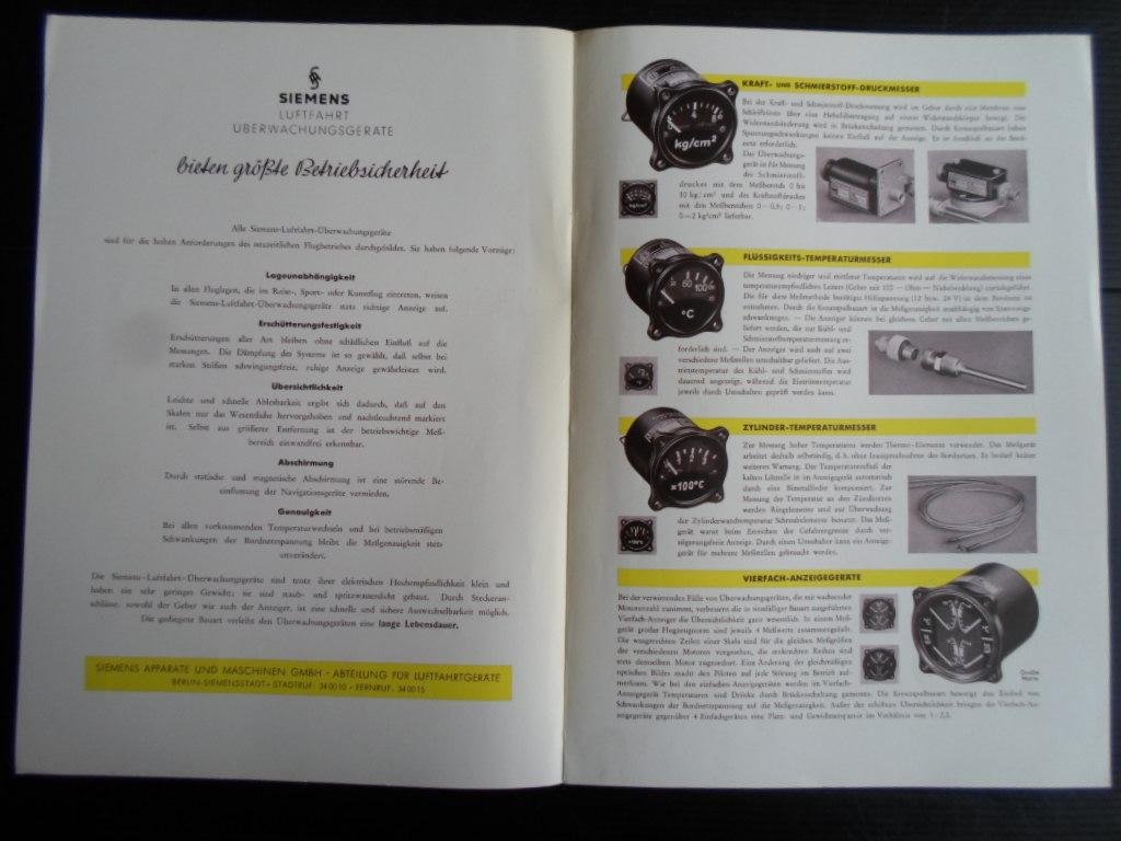 Folder - Luftfahrt-Uberwachungs-Geräte