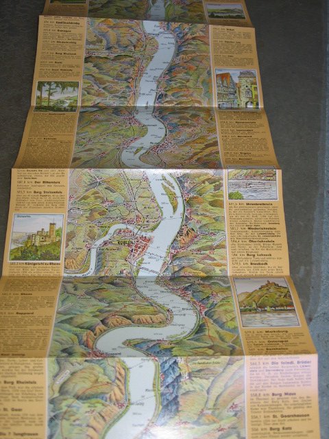  - Der Rheinlauf mit Beschreibung