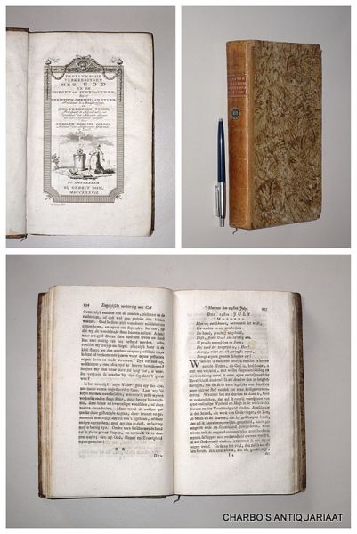 STURM, CHRISTOPH CHRISTIAAN & TIEDE, JOH. FREDERIK, - Dagelyksche verkeeringen met God in de morgen en avond-uuren. Uit het Hoogduitsch vertaald door Ludolph Godlieb Cordes. Derde deel (July - September).