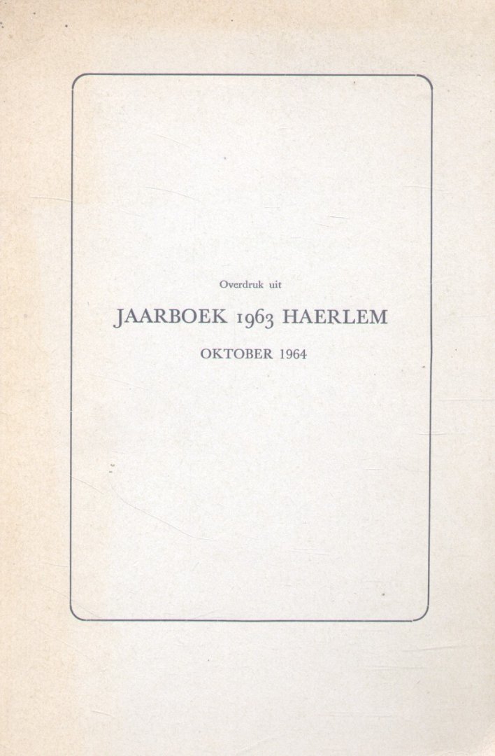 Bruch, H. - De Hollandse gravendochter Hadewig, begraven in Haarlem