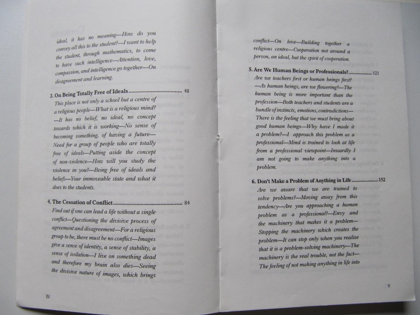  - Don't make a Problem of Anything