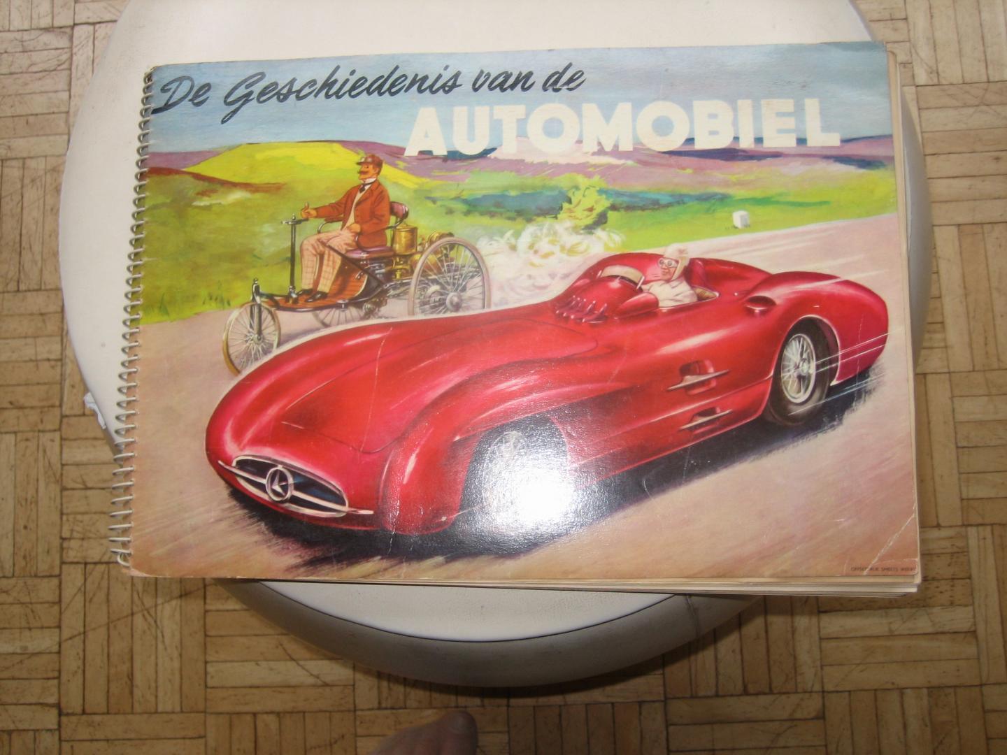 Piet Olyslager - De geschiedenis van de automobiel / Antiek plaatjesboek