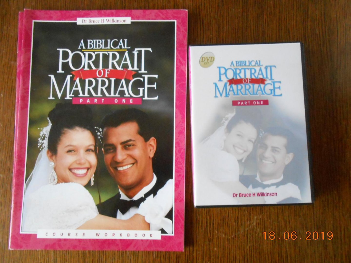 Dr Bruce H Wilkinson - A biblical Portrait of Marriage part one workbook + DVD's 2