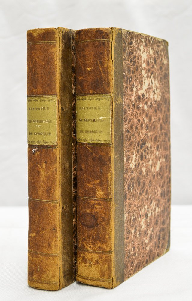 BERVILLE, G. DE - Histoire de Bertrand Duguesclin, comte de Longueville, connétable de France. Nouvelle édition. 2 volumes.