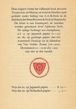 DEYSSEL, Lodewijk van - Kleinigheden.