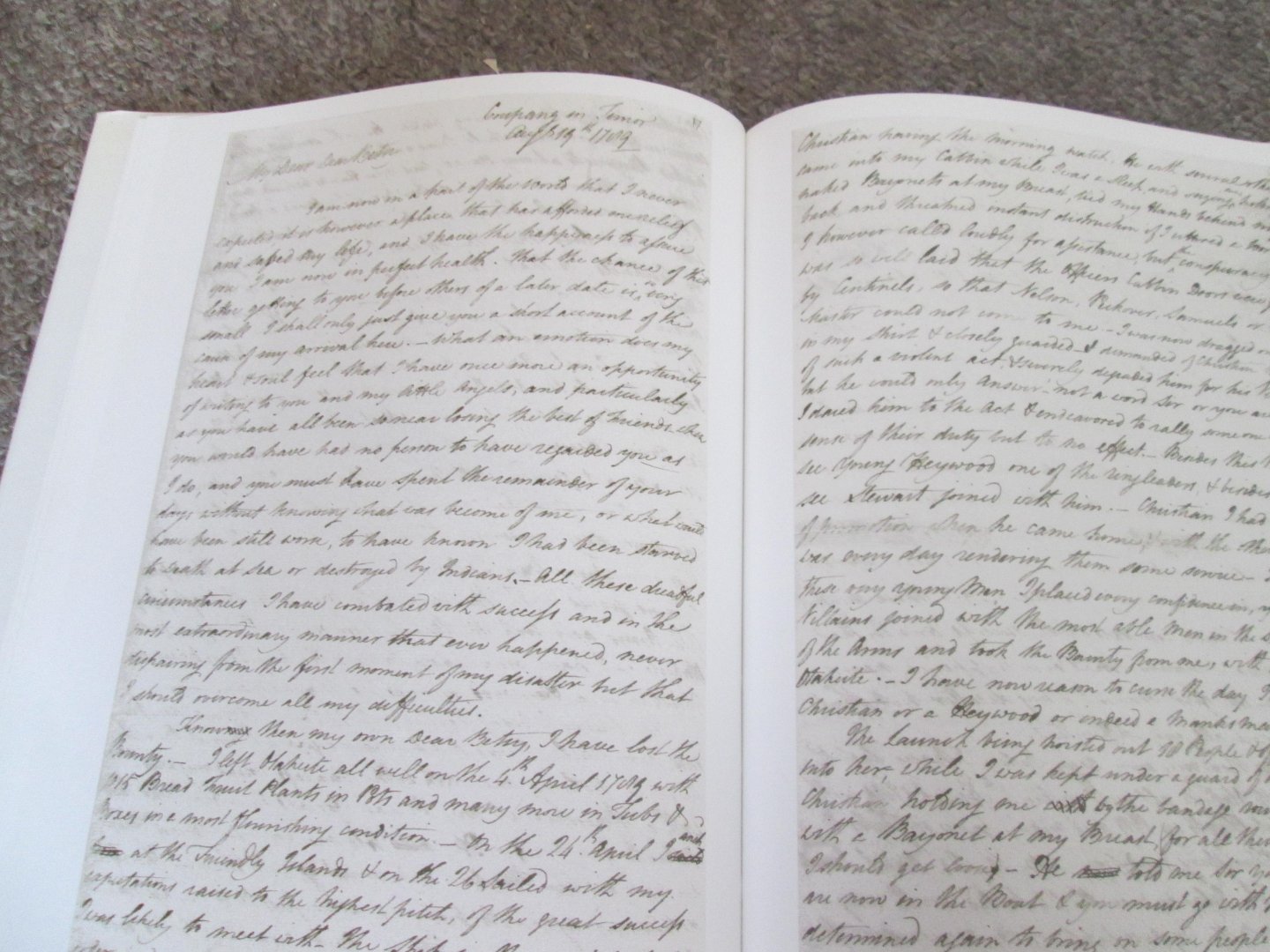 Brunton , Paul ( ed. ) - AWAKE , BOLD BLIGH ! - William Bligh 's letters describing the mutiny on HMS Bounty
