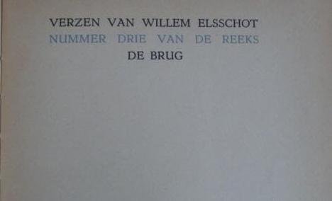 Willem Elsschot - Willem Elsschot - Verzen 2e druk 1943 op 300 exemplaren