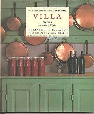 Hilliard, Elizabeth - The library of interior detail Villa - Italian country Style