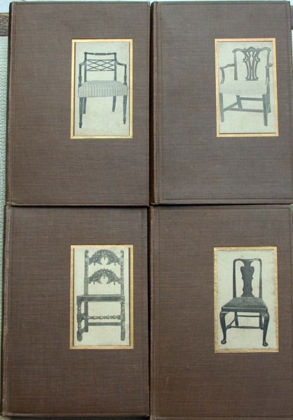 A.E.Reveirs-Hopkins and J.P Blake - Little books about Furniture (4 parts)