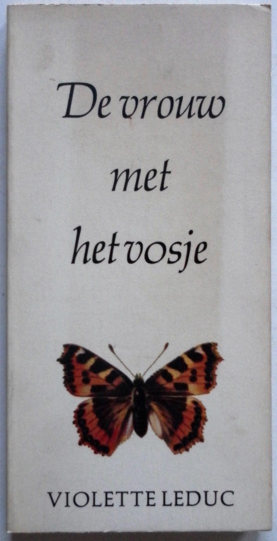 Leduc Violette, ill. Bruna Dick omslag - De vrouw met het vosje