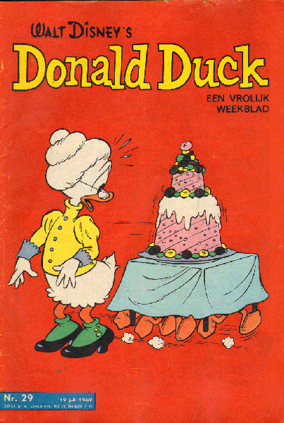 Disney, Walt - Donald Duck 1969 nr. 29 , 19 juli , Een Vrolijk Weekblad , goede staat
