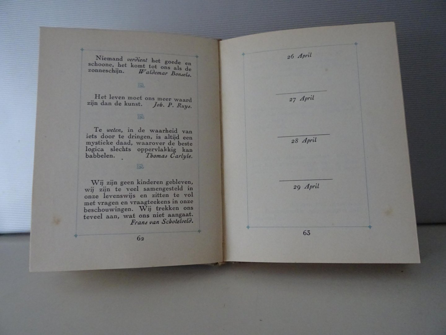 Risseeuw, R.J. - Verjaardag -album