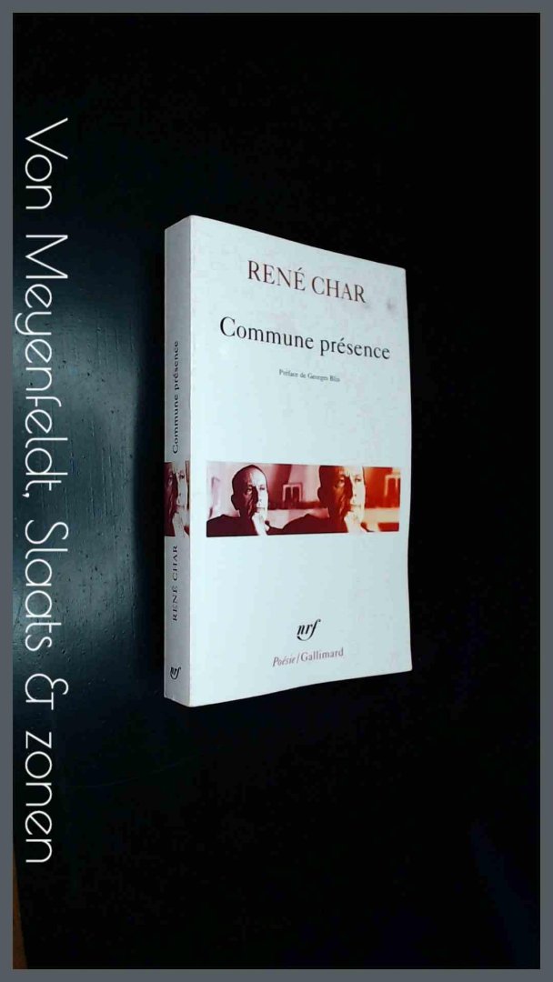 Char, Rene - Commune presence