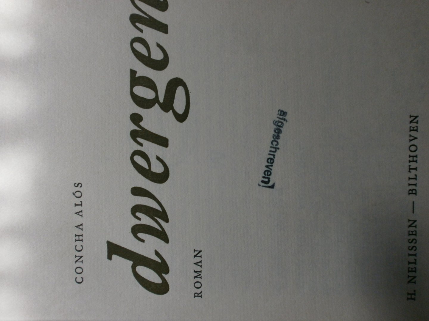 Alos, Concha - Dwergen