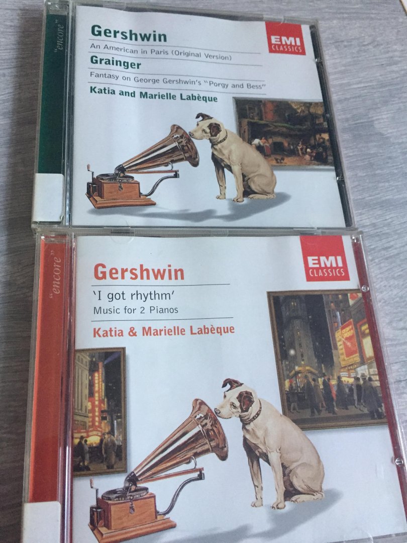 Gershwin,Grainger - Music for two hands pianos
