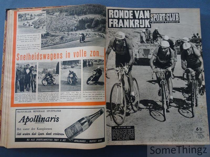 G. Defosse en J. Stockmans (red. en Mand.-Beheerders). - Sportclub: Belgisch weekblad. / Sport & Club: Belgisch weekblad. [Bundeling van 35 opeenvolgende nummers uit 1952, 6e jaargang, juni-decemeber)