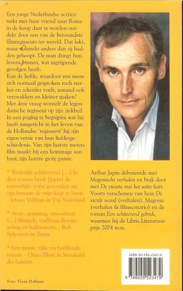 Japin, Arthur .. Omslagontwerp : Sander Patelski - De droom van de leeuw
