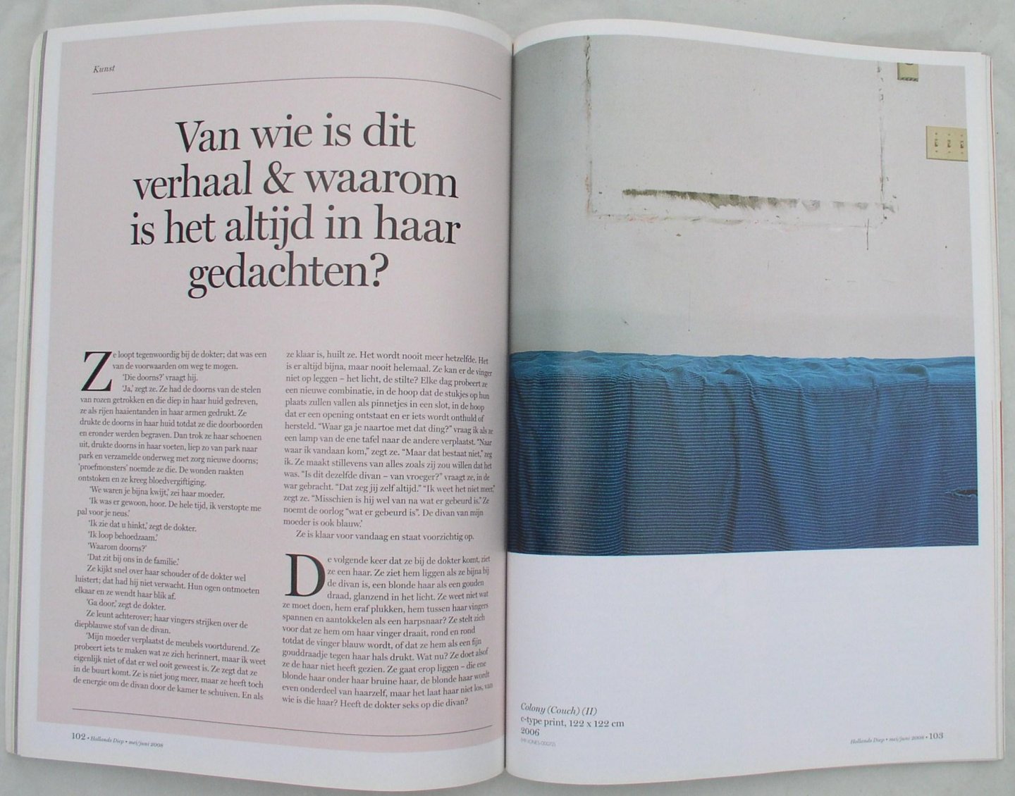 Ammerlaan, Robbert hoofdredacteur - Holands diep / mei/juni 2008 no 6
