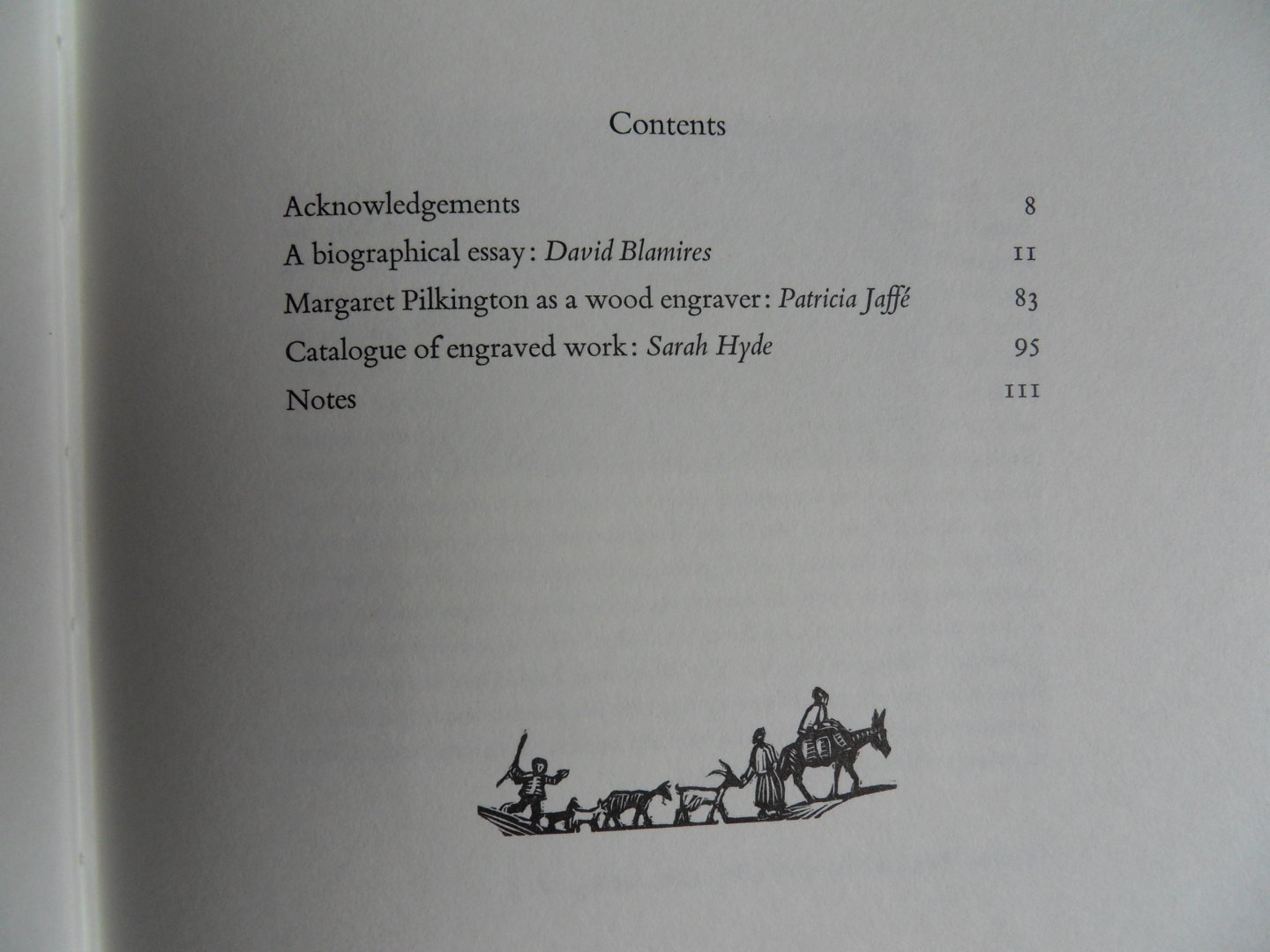 Blamires, David [A bibliographical essay]; Jaffé, Patricia [MP as a wood engraver]; Hyde, Sarah [Catalogue of engraved work]. - Margaret Pilkington. 1891 - 1974. [Genummerd ex. 41 / 175 ].