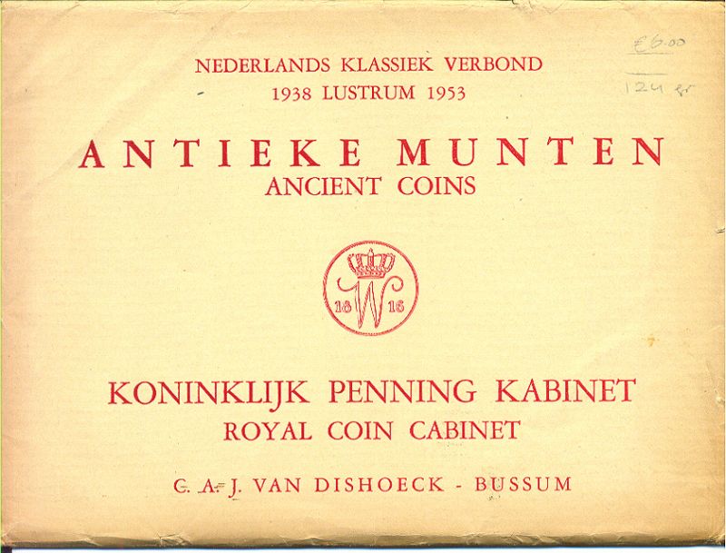 A.N.Z.-J.J. [=Zadoks-Josephus Jitta, A.N.] - Antieke munten/Ancient coins. Koninklijk Penning Kabinet/Royal Coin Cabinet